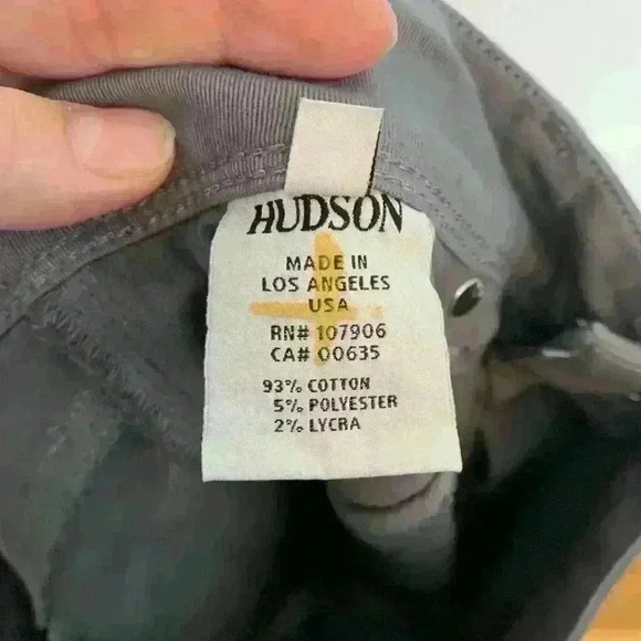 Hudson jeans, Nicole Ankle Skinny in Purple/Grey, Womens size 29 - Picture 11 of 12